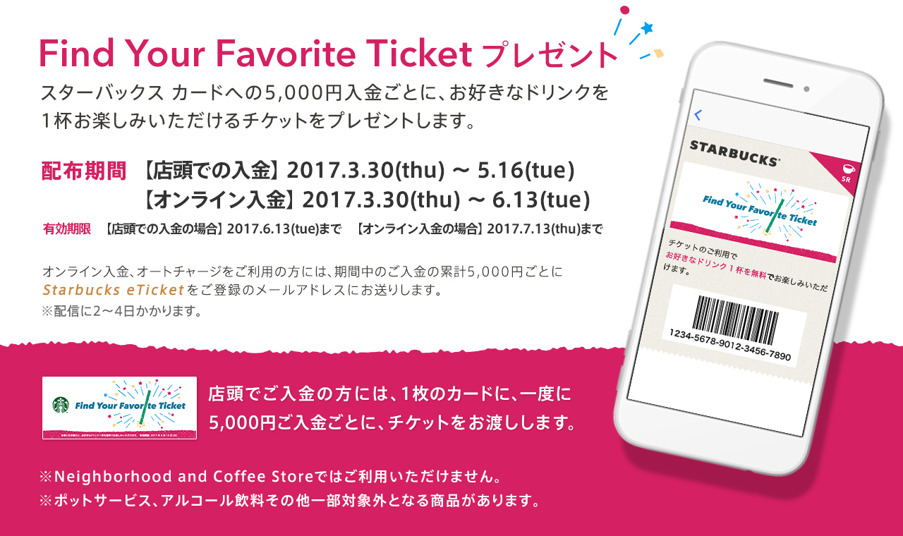 Find Your Favorite Ticket プレゼント