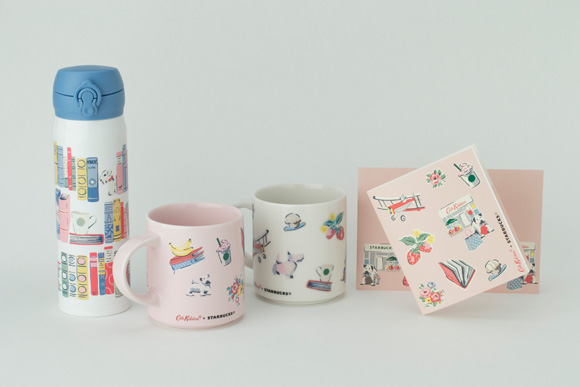 Cath Kidston® ハンディーステンレスボトル、マグ、ビバレッジカード