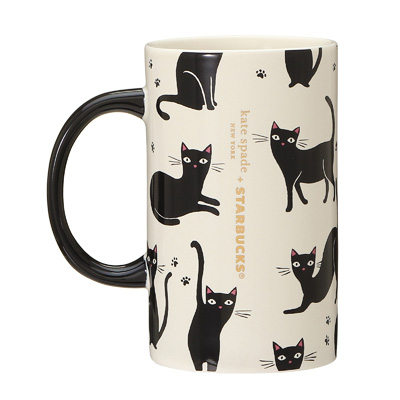 STARBUCKS × ケイト・スペード マグカップ キャット 限定マグカップ