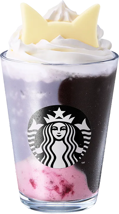 ブラックベリー ヨーグルト フラペチーノ® 白耳 ver.
