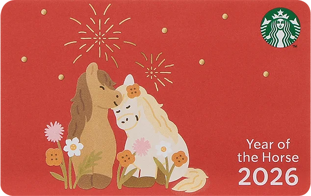 スターバックス カード Year of the Horse