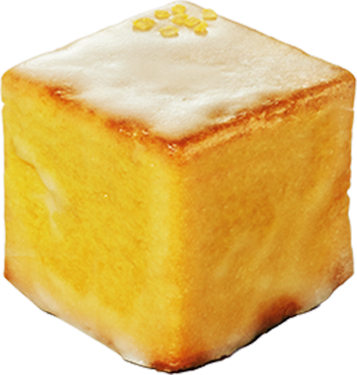 レモンキューブケーキ
