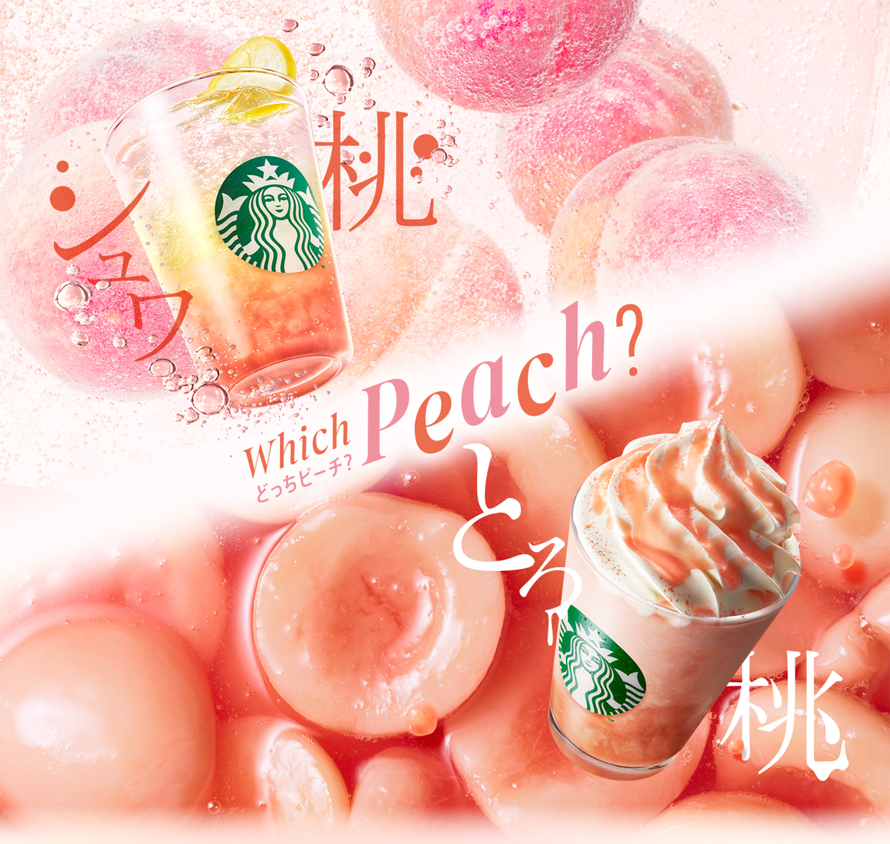 Which Peach? どっちピーチ？