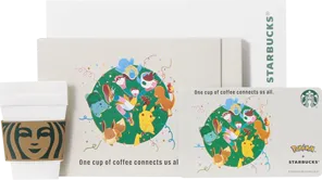 Pokémon + STARBUCKS スターバックス カード ギフト コーヒーコネクション