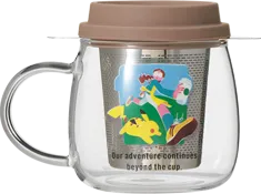 Pokémon + STARBUCKS SSストレーナー付き耐熱グラスマグ コーヒーアドベンチャー 296ml