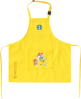 Pokémon + STARBUCKS キッズエプロン ピカチュウ
