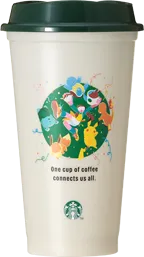 Pokémon + STARBUCKS リユーザブルカップ コーヒーコネクション 473ml