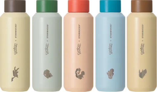 Pokémon + STARBUCKS ステンレスボトル 473ml