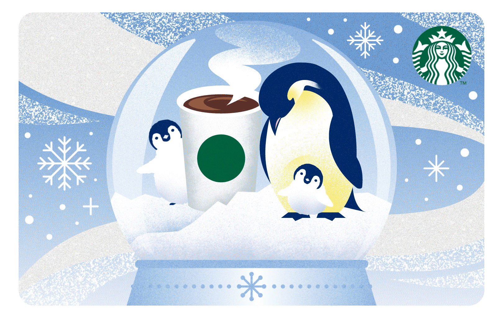 スターバックス カード スノーグローブ