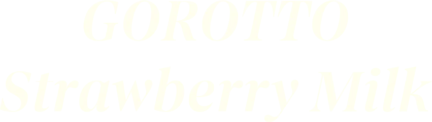 GOROTTO Strawberry Milk