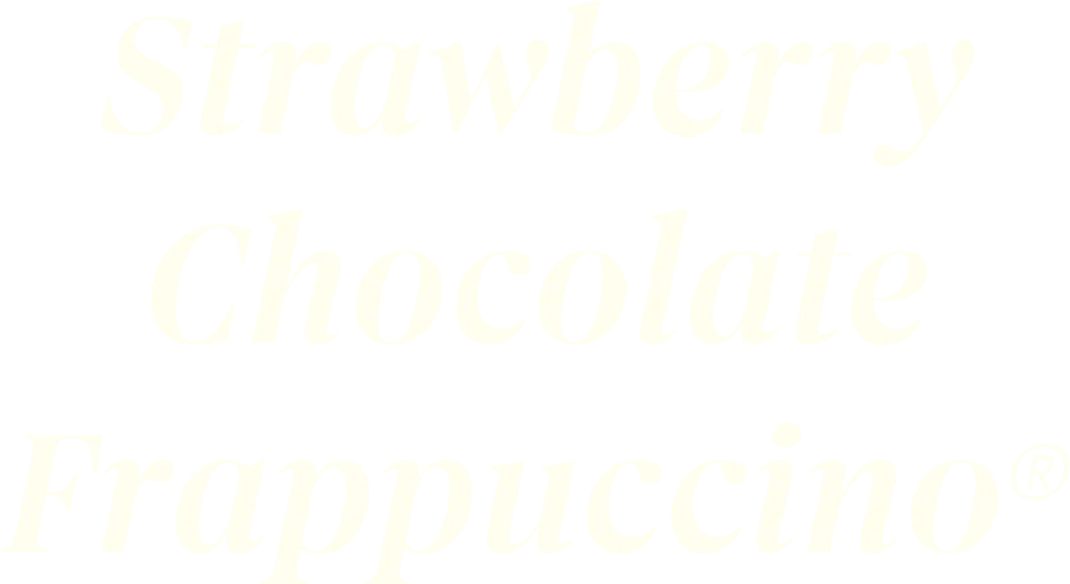 Strawberry Chocolate Frappuccino®