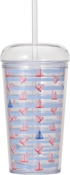 コールドカップ タンブラー マリンボーダー355ml