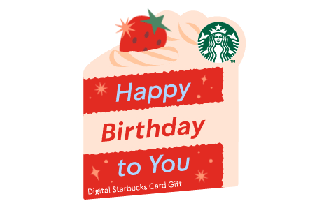 DIGITAL STARBUCKS CARD GIFT