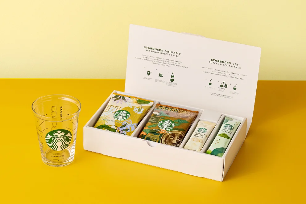 コールドカップグラス414ml / スターバックス ヴィア® & スターバックス オリガミ® ギフトアソート ミニ