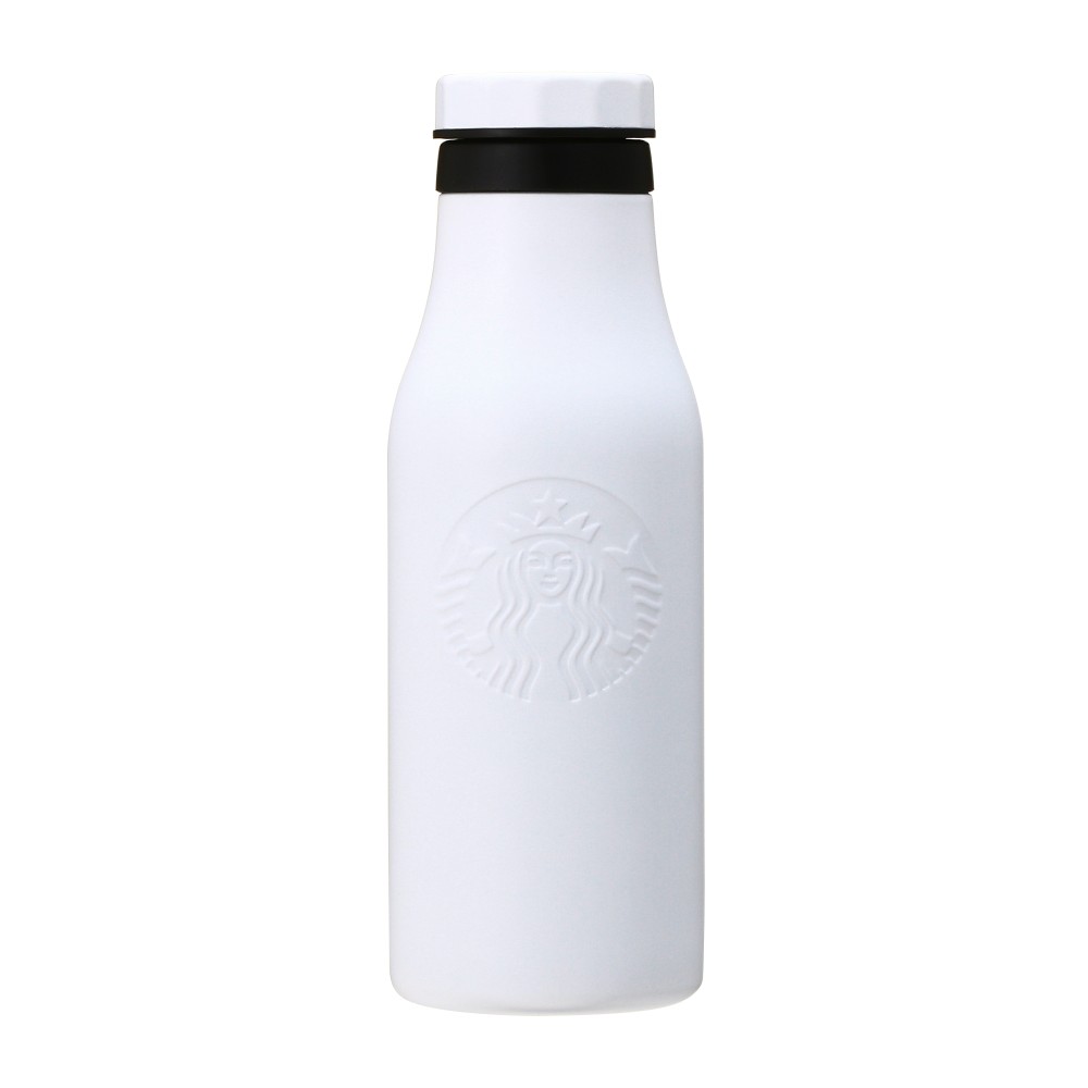 【名入れ専用】ステンレスロゴボトルマットホワイト473ml [利用規約参照]