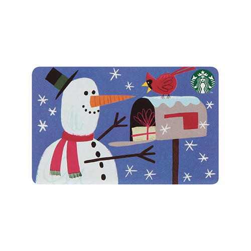 スターバックス カード スノーマン