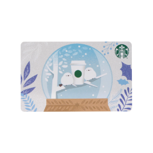 スターバックス カード スノーグローブ