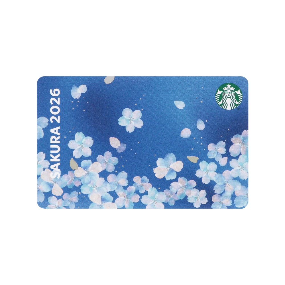 スターバックス カード SAKURA エアリーブルー