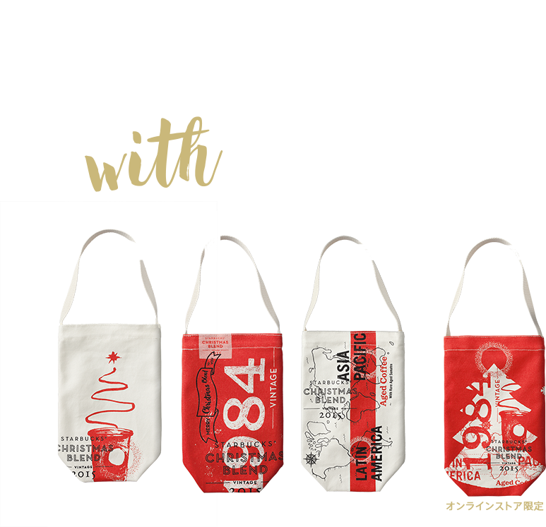 STARBUCKS® CHRISTMAS BLEND with TOTE BAG オンラインストア限定