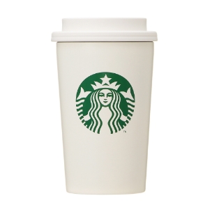 ステンレスTOGOカップタンブラーマットホワイト 355ml