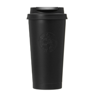 リサイクルステンレスTOGOロゴタンブラーマットブラック473ml