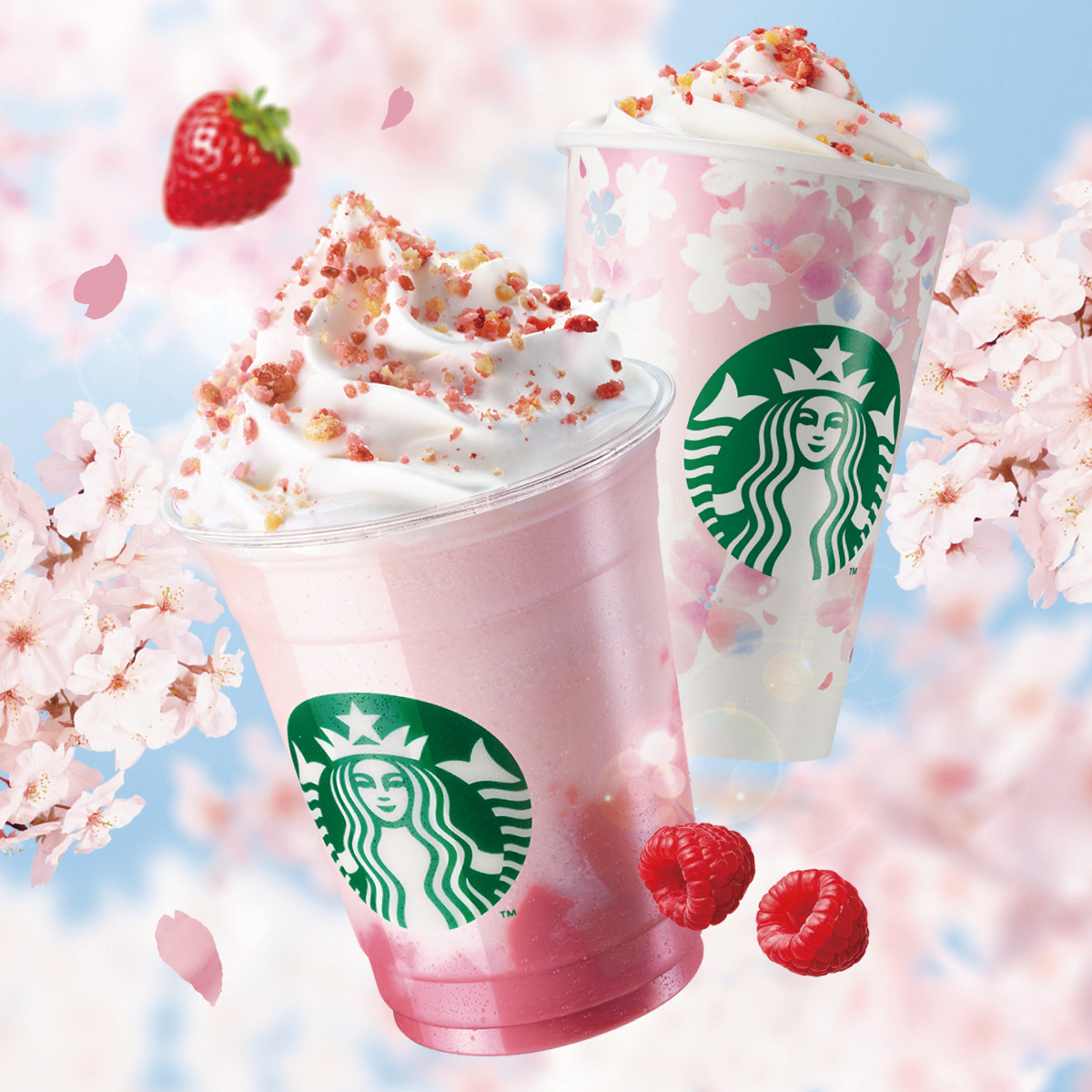 新商品情報 さくらふわり ベリー フラペチーノ さくらふわり ベリー ミルク ラテ スターバックス コーヒー ジャパン 新商品情報 さくらふわり ベリー フラペチーノ さくらふわり ベリー ミルク ラテ スターバックス コーヒー ジャパン