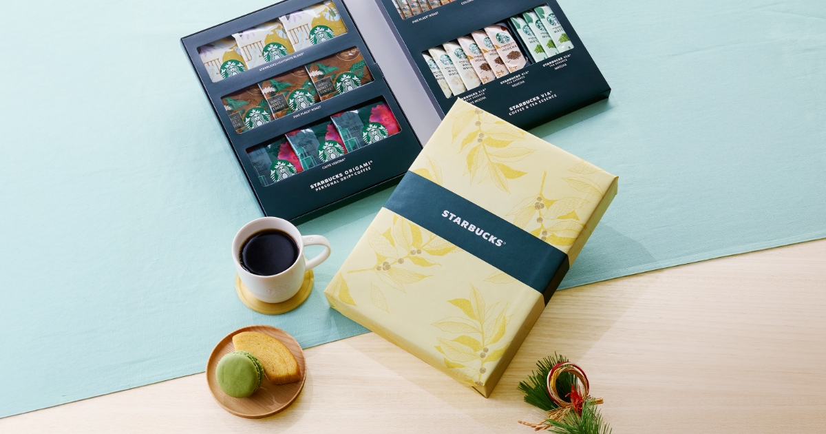 STARBUCKS ギフトボックス　2025年 スターバックス お歳暮 御歳暮 2025 スタバ ギフト 贈り物 コーヒー