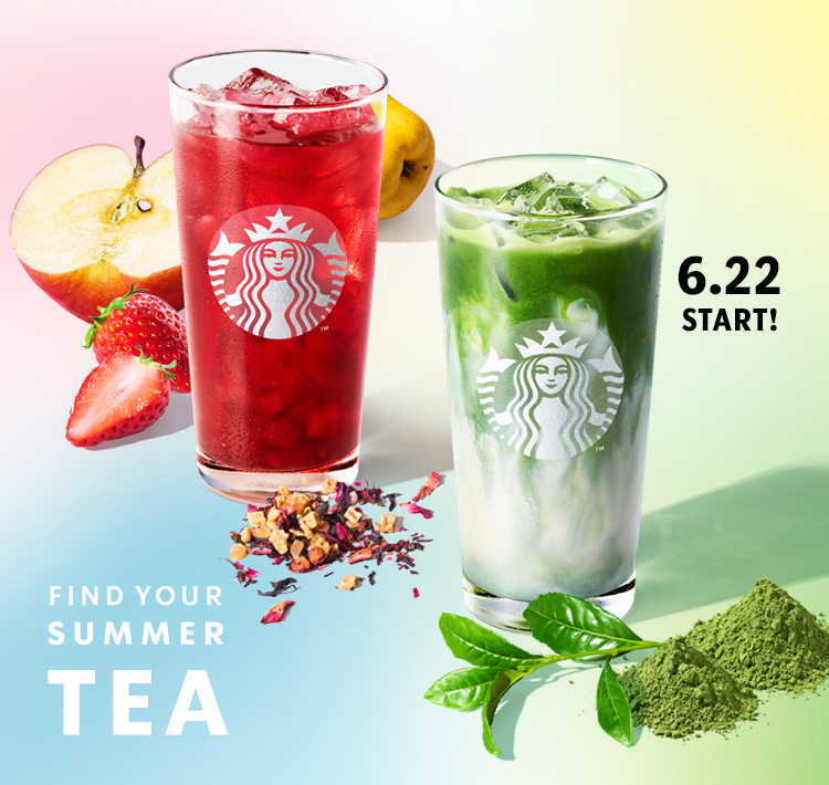 FIND YOUR SUMMER TEA 6.22 START!