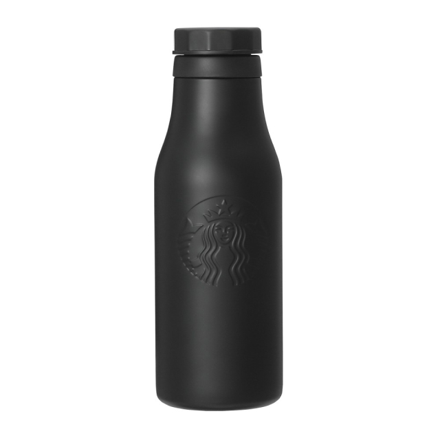 【名入れ専用】ステンレスロゴボトルマットブラック473ml