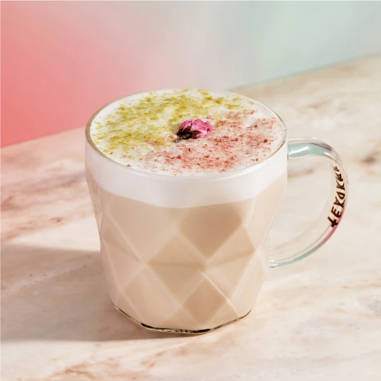 桜うぐいす ほうじ茶 ティー ラテ