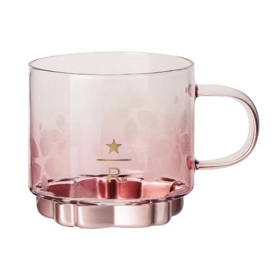 スターバックス リザーブ® ハンドルグラスマグピンクボトム サクラ2026 355ml