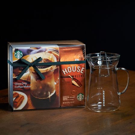 ハウス ブレンド＆グラスドリップコーヒーメーカー セット