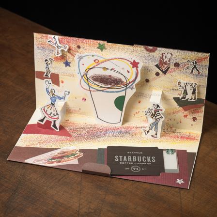 スターバックス カード ギフト　コーヒーサーカス サインボード (入金済み)
