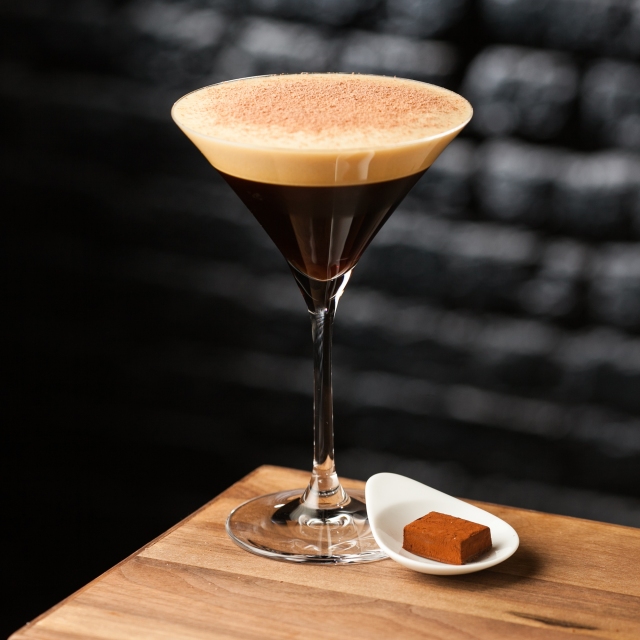 エスプレッソ・シュラブ・マティーニのレシピ