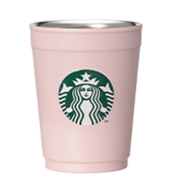 SAKURA2026 2WAYステンレス カップ/ホルダー マットピンク 355ml