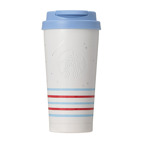 ステンレスTOGOロゴタンブラーマリンボーダー473ml