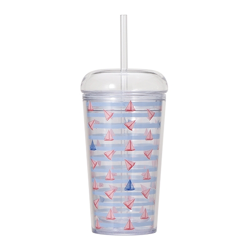 コールドカップタンブラーマリンボーダー355ml