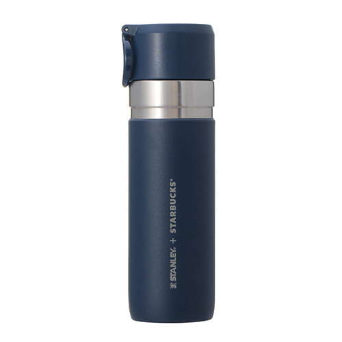ステンレスボトルSTANLEYネイビー473ml