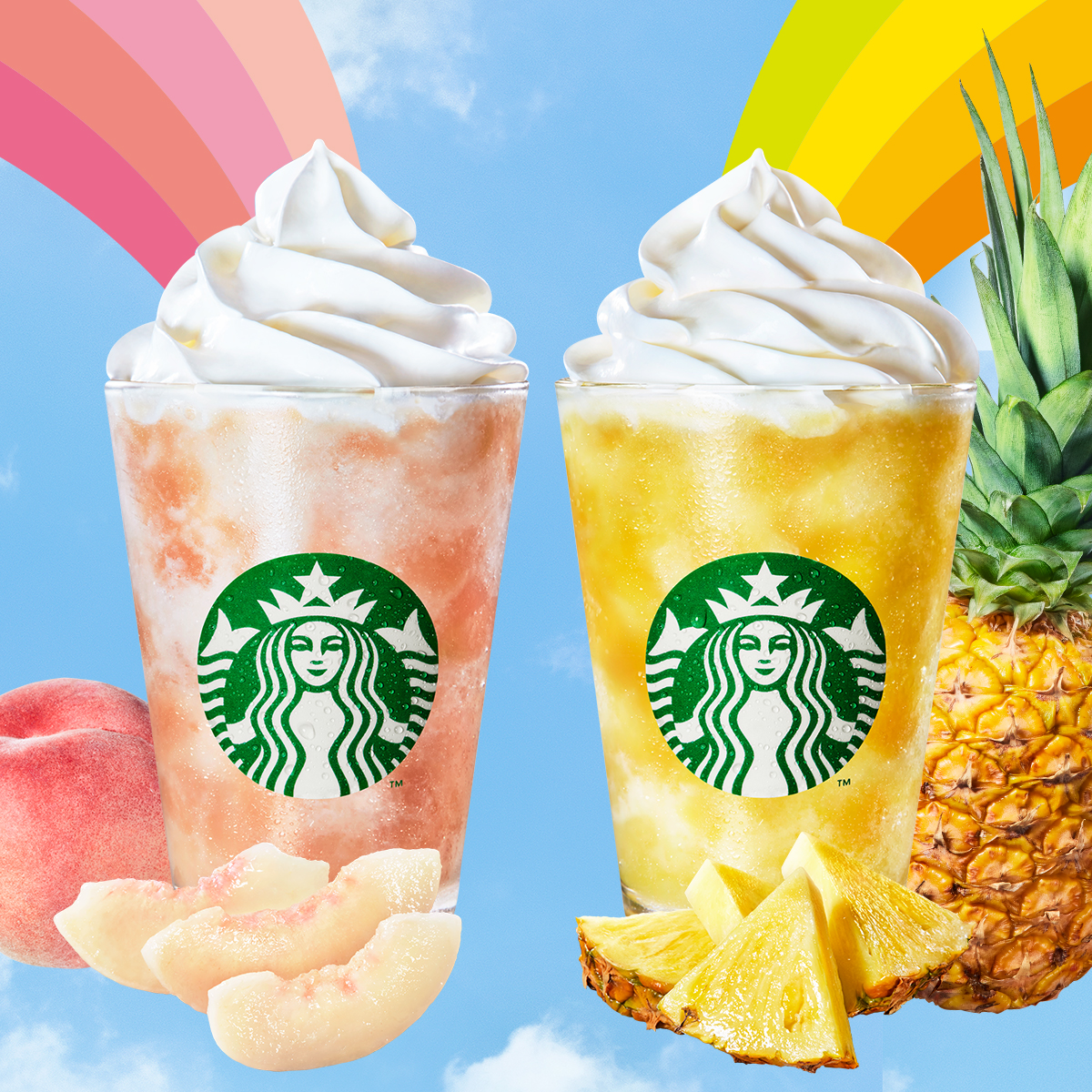 新商品情報 Go ピーチ フラペチーノ Go パイナップル フラペチーノ スターバックス コーヒー ジャパン 新商品情報 Go ピーチ フラペチーノ Go パイナップル フラペチーノ スターバックス コーヒー ジャパン