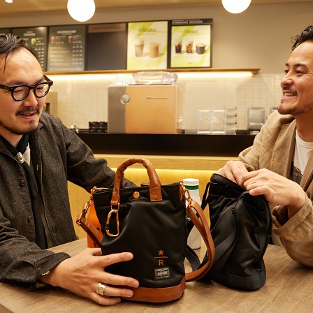 スターバックスとPORTER。２つの情熱が生んだ、あたらしいカタチ。