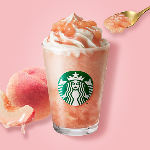 More ヘブンリー ピーチ フラペチーノ®
